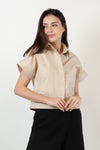 EMILION Two-Pocket Top (Lt Khaki)