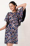 FARRER Circle Sleeve Dress (Multi Printed)