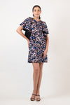 FARRER Circle Sleeve Dress (Multi Printed)