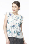 FELINA Ruffle Sleeve Top