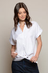 HUMA Knotted Hem Top
