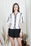 IMAKO Shorts Set (BLACK STRIPES)