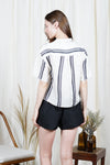 IMAKO Shorts Set (BLACK STRIPES)