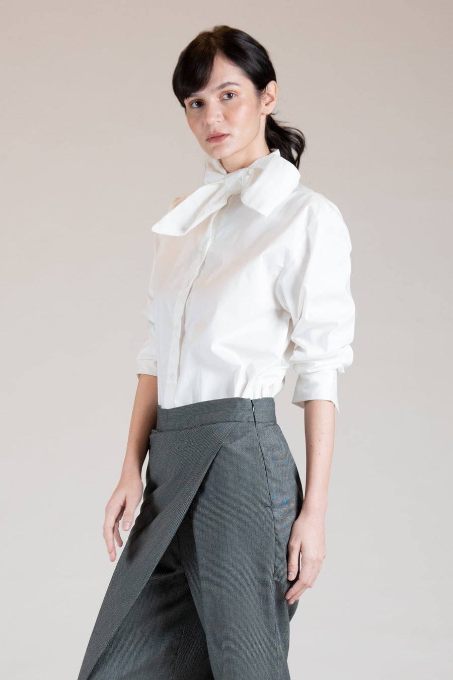 MADDEN Multiway Collar Top (WHITE)