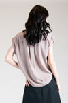 MENTON Flap Pocket Top (TAUPE)