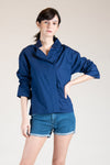 MONTPELLIER Wide Placket Top (Blue)