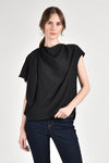 ORRIS Draped Top (Black)