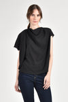 ORRIS Draped Top (Black)