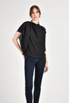 ORRIS Draped Top (Black)