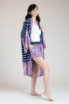 PACA Three-Piece Kimono Set (Blue Multi)