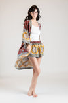 PACA Three-Piece Kimono Set (Mustard Multi)