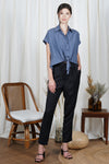 RHOADES Drawstring Top