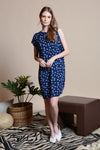 AYANA Draped Sleeve Dress