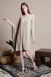 SIGRID Side Draped Dress