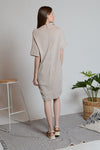 PRUITT Funnel Neck Dress