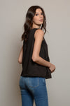 TULUM Ruffled Hem Top