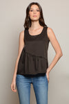 TULUM Ruffled Hem Top