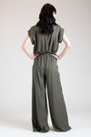 ZETTE Slit Pants (ARMY GREEN)