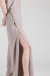 ZETTE Slit Pants (TAUPE)