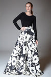 BENNET Painterly Floral Ball Skirt