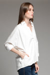BRIENNE Long Sleeve Top (White)