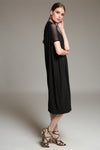 ELARIA Closed Neck Jersey Dress