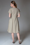 FINSBURY Button Loop Dress (Khaki)
