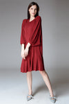 JEWRY Flounce Hem Dress