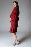 JEWRY Flounce Hem Dress