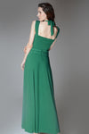 OLYMPIA Multistrap Gown with Belt (Green)