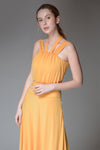 OLYMPIA Multistrap Gown with Belt (Green)