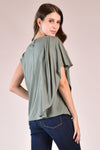 ORRIS Draped Top (Sage)