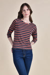 EHAKO Striped Pullover (Red Stripe)