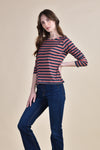 EHAKO Striped Pullover (Red Stripe)