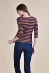 EHAKO Striped Pullover (Red Stripe)