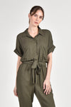 ELUA Jumpsuit with Belt (Army Green)