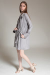 TALISA Tie Front Shirtdress