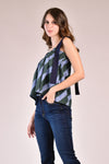 TARANEE Boxy Top with Straps (Stripes)